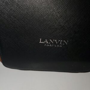 Lanvin Black Toiletry Bag for Men